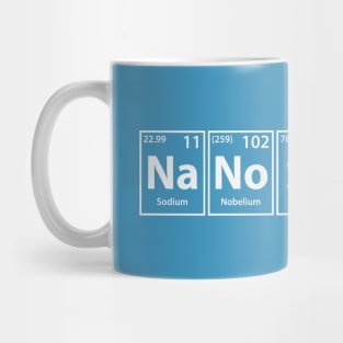 Nanosecond (Na-No-Se-Co-Nd) Periodic Elements Spelling Mug